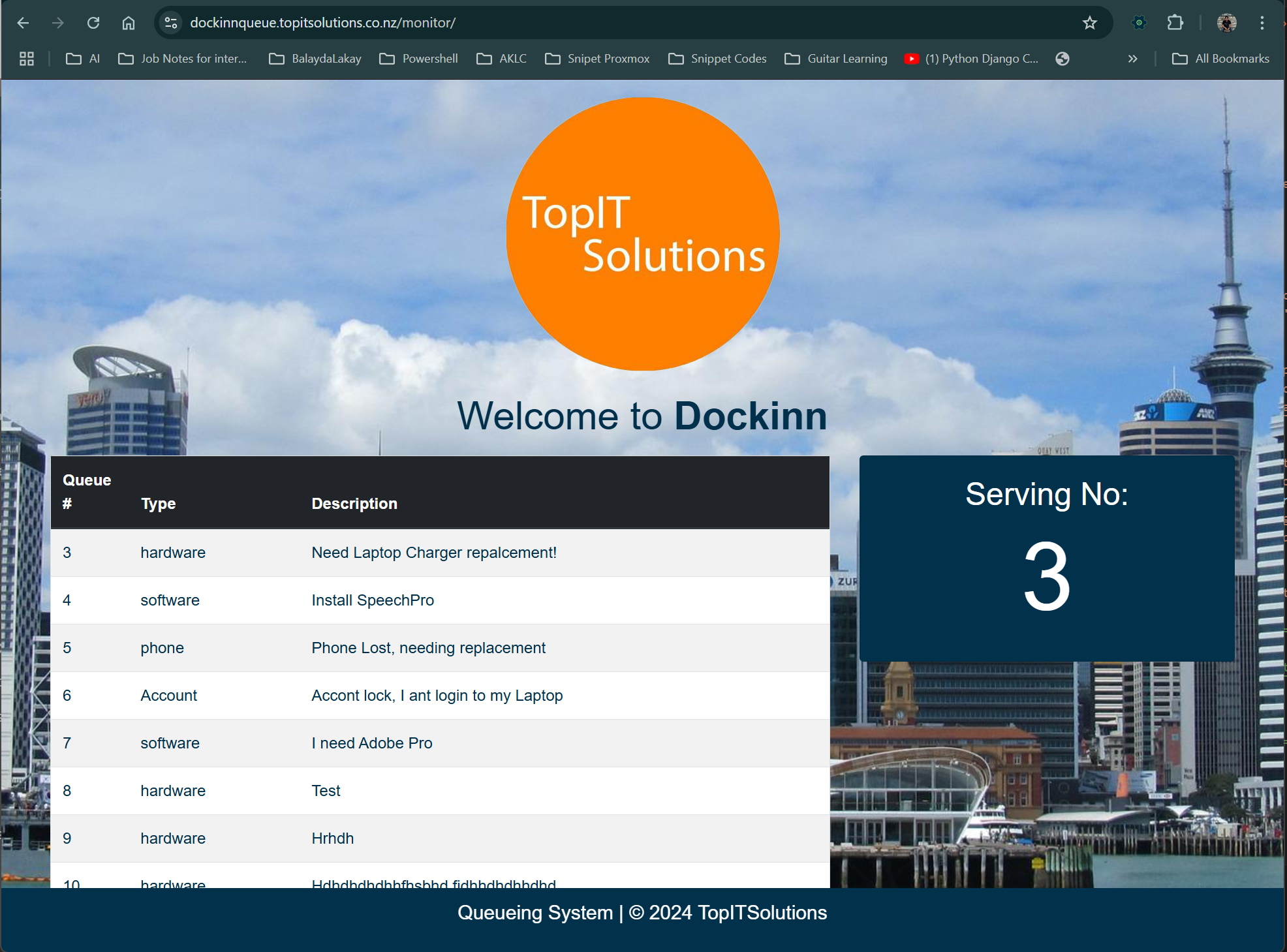 Queueing System | Auckland Council Project